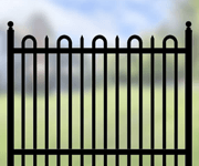 Imperial Eagle II Fence Panel