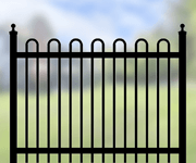 Royal Eagle III Fence Panel