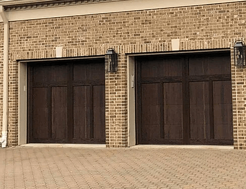 A Home with Shoreline Garage Doors