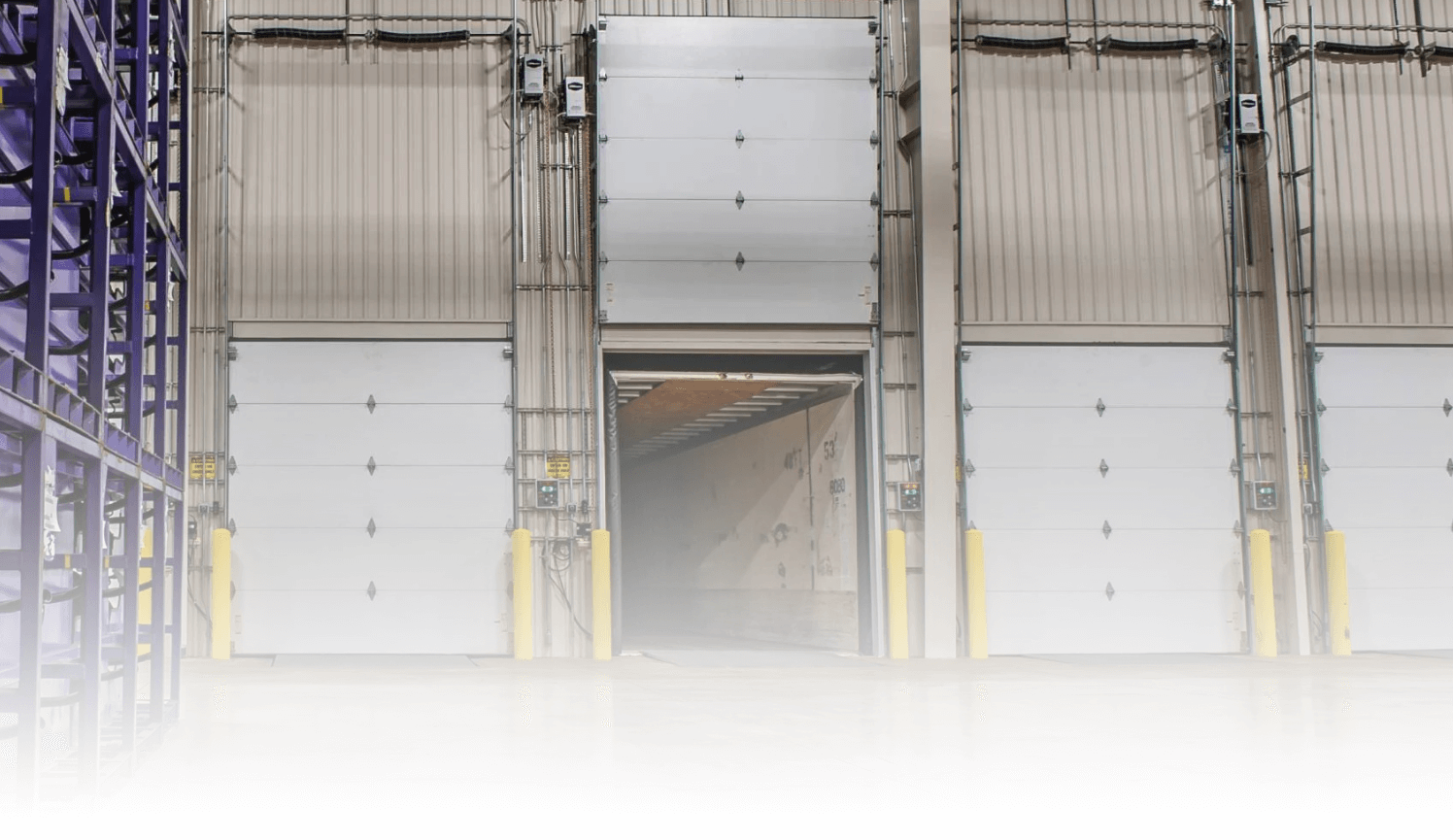 Loading Dock with Loading Dock Doors